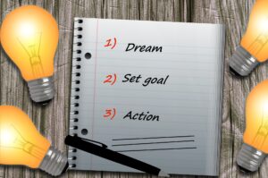 How to set goals using the Lets Goal App